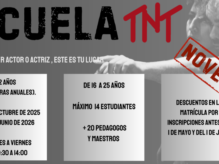 ESCUELA DE TEATRO TNT